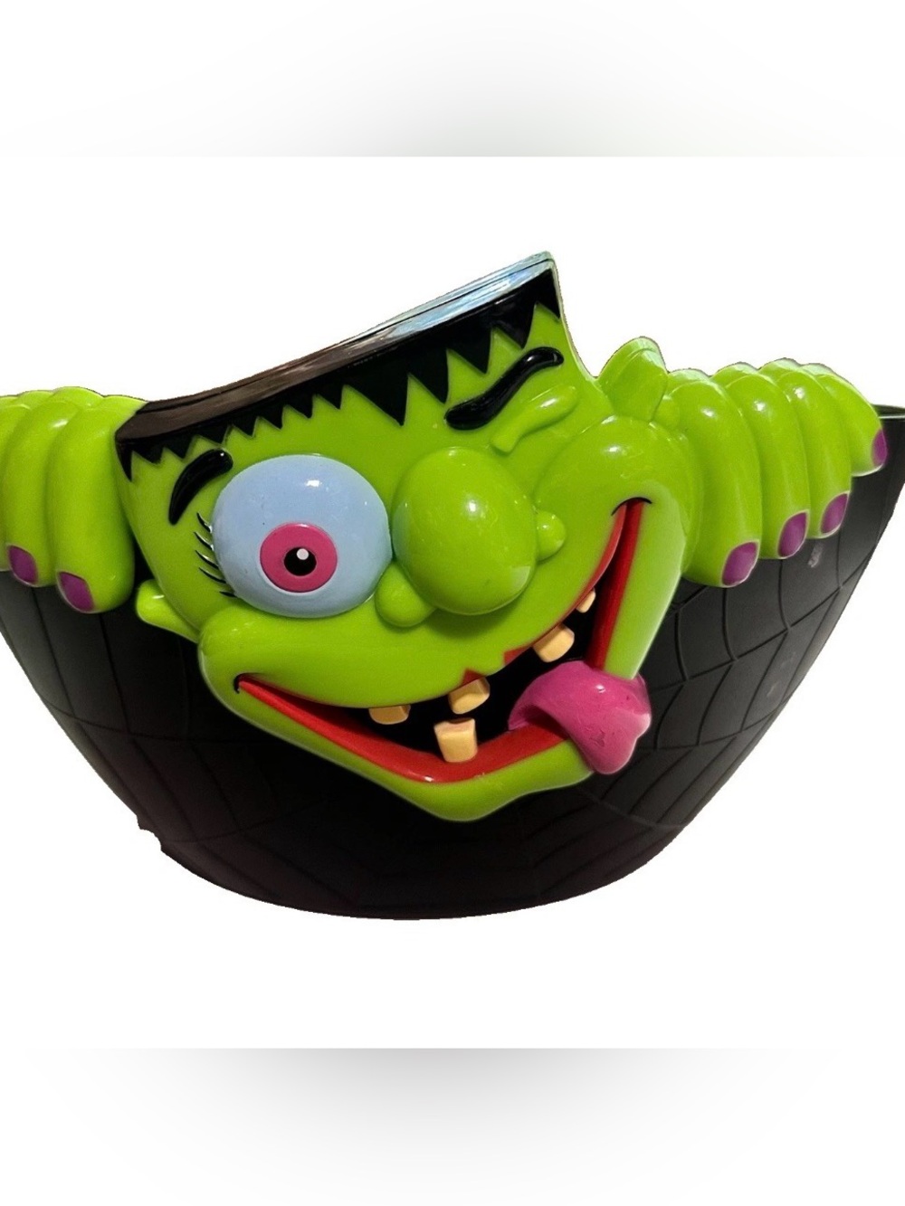 Cool Gear Beastly Serving Bowls Frankenstein Monster Halloween Candy Dish 2004